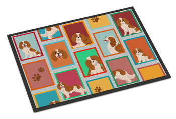 Lots of Blenheim Cavalier Spaniel Doormat 24H X 36W product image at NuMercy
