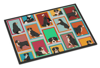 Lots of Bernese Mountain Dog Doormat 24H X 36W product image at NuMercy