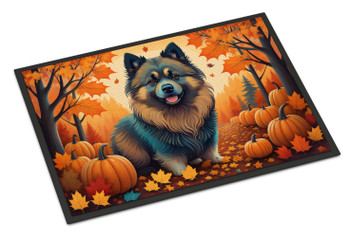 Keeshond Fall Doormat 24H X 36W product image at NuMercy