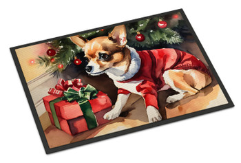 Chihuahua Cozy Christmas Doormat 24H X 36W product image at NuMercy