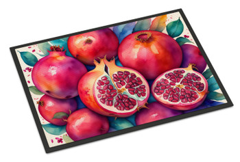 Colorful Pomegranates Doormat 24H X 36W DAC1842 product image at NuMercy