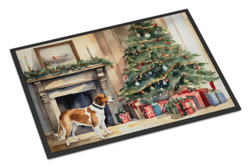 English Foxhound Cozy Christmas Doormat 24H X 36W DAC2652 product image at NuMercy