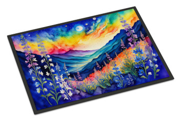 Delphinium in Color Doormat 24H X 36W product image at NuMercy