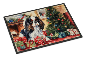 Cavalier Spaniel Cozy Christmas Doormat 24H X 36W DAC2628 product image at NuMercy
