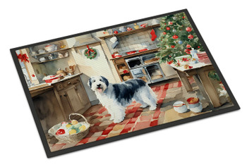 Old English Sheepdog Christmas Cookies Doormat 24H X 36W DAC3861 product image at NuMercy