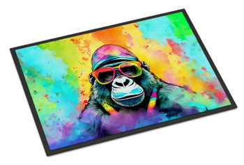 Hippie Animal Gorilla Doormat 24H X 36W product image at NuMercy