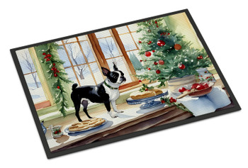 Boston Terrier Christmas Cookies Doormat 24H X 36W DAC3746 product image at NuMercy