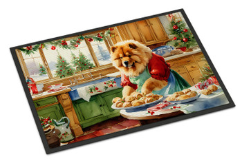 Chow Chow Christmas Cookies Doormat 24H X 36W DAC3768 product image at NuMercy