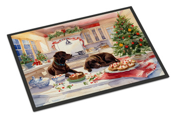 Labrador Retriever Christmas Cookies Doormat 24H X 36W DAC3840 product image at NuMercy