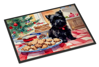 Cairn Terrier Christmas Cookies Doormat 24H X 36W DAC3756 product image at NuMercy
