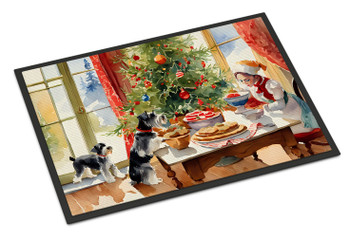Schnauzer Christmas Cookies Doormat 24H X 36W DAC3880 product image at NuMercy