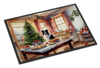 Border Collie Christmas Cookies Doormat 24H X 36W DAC3742 product image at NuMercy