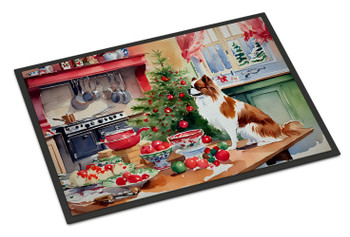 Japanese Chin Christmas Cookies Doormat 24H X 36W DAC3828 product image at NuMercy