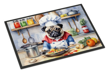 Pug The Chef Doormat 24H X 36W DAC6311 product image at NuMercy