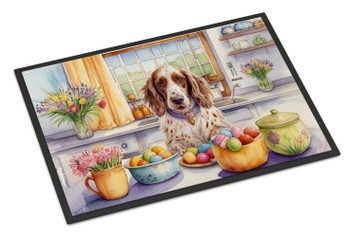 Decorating Easter English Setter Doormat 24H X 36W product image at NuMercy