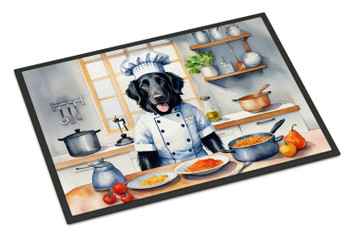 Flat-Coated Retriever The Chef Doormat 24H X 36W product image at NuMercy