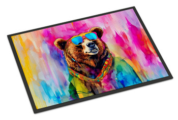 Hippie Animal Grizzly Bear Doormat 24H X 36W DAC3990 product image at NuMercy