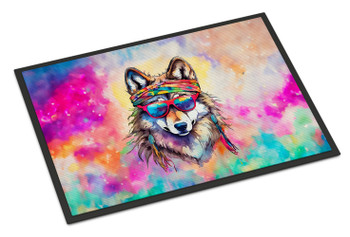 Hippie Animal Wolf Doormat 24H X 36W DAC4050 product image at NuMercy