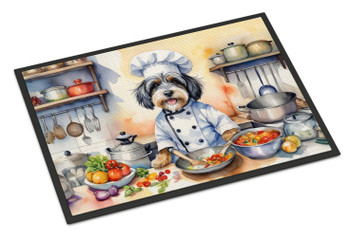 Tibetan Terrier The Chef Doormat 24H X 36W product image at NuMercy
