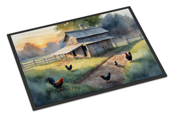 Chicken Coop at Dawn Doormat 24H X 36W DAC7653 product image at NuMercy