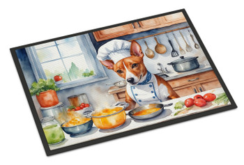 Basenji The Chef Doormat 24H X 36W product image at NuMercy