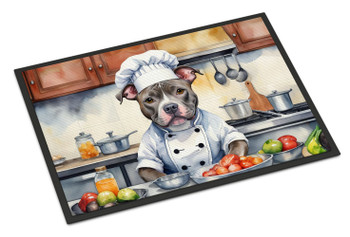 Pit Bull Terrier The Chef Doormat 24H X 36W product image at NuMercy