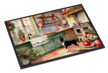 Boston Terrier Christmas Cookies Doormat 24H X 36W DAC3744 product image at NuMercy