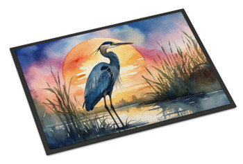 Blue Heron Setting Sun Doormat 24H X 36W DAC7503 product image at NuMercy