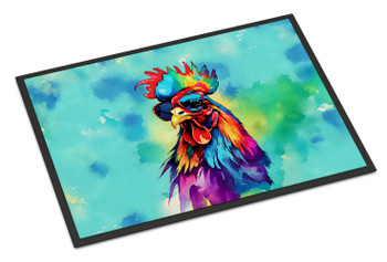 Hippie Animal Rooster Doormat 24H X 36W DAC4040 product image at NuMercy
