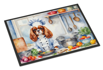 Cavalier Spaniel The Chef Doormat 24H X 36W DAC6228 product image at NuMercy