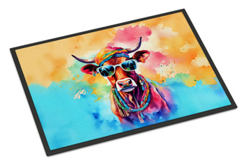 Hippie Animal Cow Doormat 24H X 36W DAC3962 product image at NuMercy