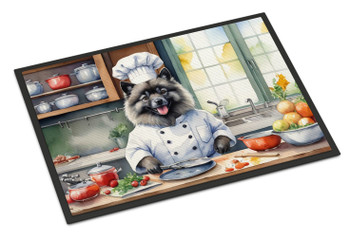 Keeshond The Chef Doormat 24H X 36W product image at NuMercy