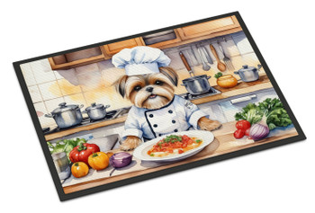 Lhasa Apso The Chef Doormat 24H X 36W product image at NuMercy