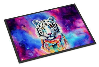 Hippie Animal White Tiger Doormat 24H X 36W DAC4048 product image at NuMercy
