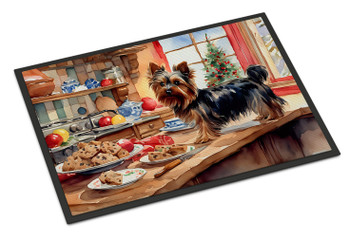 Yorkshire Terrier Yorkie Christmas Cookies Doormat 24H X 36W DAC3894 product image at NuMercy
