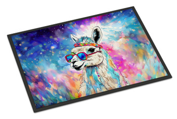 Hippie Animal Llama Doormat 24H X 36W DAC4005 product image at NuMercy