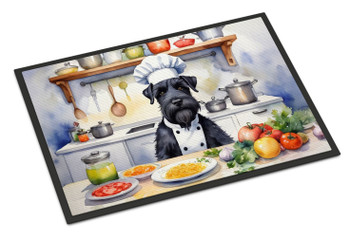 Giant Schnauzer The Chef Doormat 24H X 36W product image at NuMercy