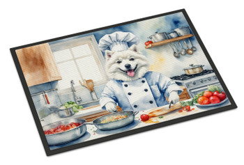 American Eskimo The Chef Doormat 24H X 36W product image at NuMercy