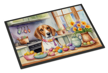 Decorating Easter English Foxhound Doormat 24H X 36W product image at NuMercy