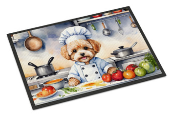 Maltipoo The Chef Doormat 24H X 36W product image at NuMercy