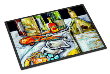 Sit A Spell Seafood Dinner Doormat 24H X 36W product image at NuMercy
