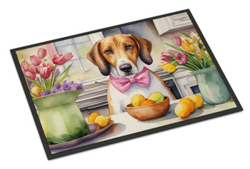 Decorating Easter American Foxhound Doormat 24H X 36W product image at NuMercy