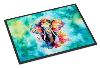 Hippie Animal Elephant Doormat 24H X 36W product image at NuMercy