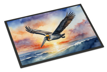 Pelican Flying at Sunrise Doormat 24H X 36W DAC7507 product image at NuMercy
