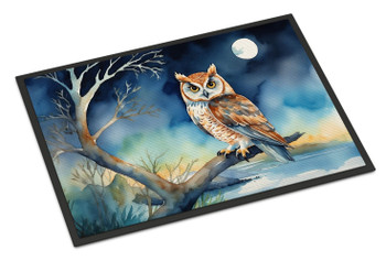 Owl Perched in Coastal Tree Doormat 24H X 36W DAC7531 product image at NuMercy