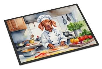 Vizsla The Chef Doormat 24H X 36W product image at NuMercy