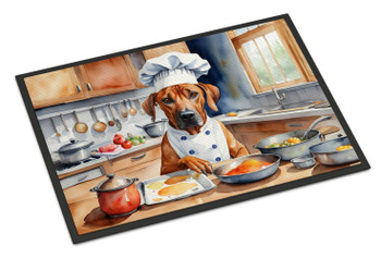 Rhodesian Ridgeback The Chef Doormat 24H X 36W product image at NuMercy