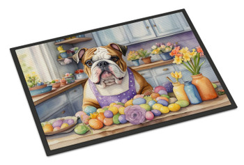 Decorating Easter English Bulldog Doormat 24H X 36W DAC6806 product image at NuMercy