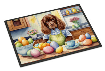 Decorating Easter Sussex Spaniel Doormat 24H X 36W product image at NuMercy