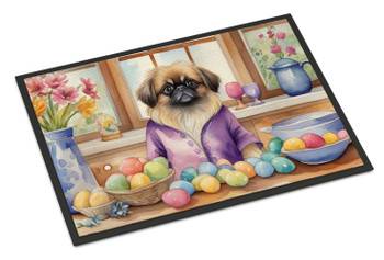 Decorating Easter Pekingese Doormat 24H X 36W product image at NuMercy
